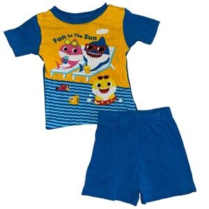 Boys baby shark pajamas